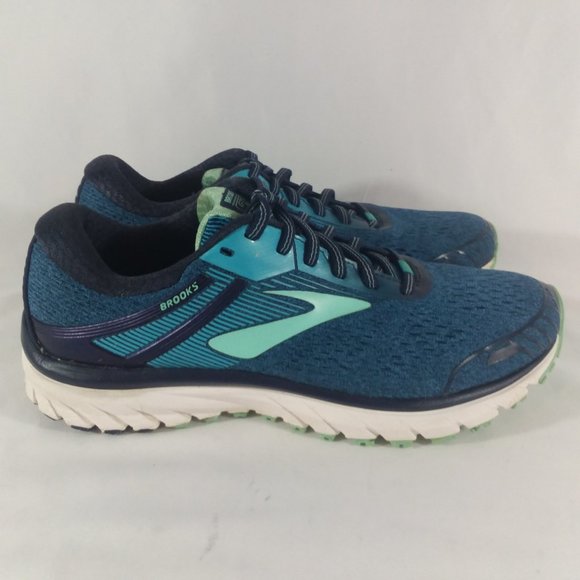 brooks adrenaline gts 18 navy teal mint